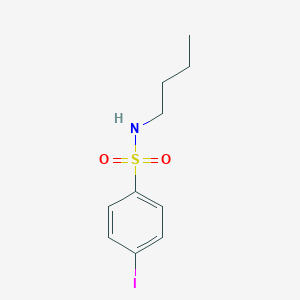 molecular formula C10H14INO2S B226417 N-butyl-4-iodobenzenesulfonamide 