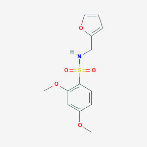 N-(2-furylmethyl)-2,4-dimethoxybenzenesulfonamide