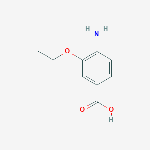 molecular formula C9H11NO3 B226586 4-Amino-3-ethoxybenzoic acid CAS No. 367501-31-3