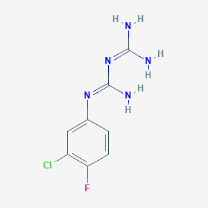 1-(3-Chloro-4-fluorophenyl)biguanide