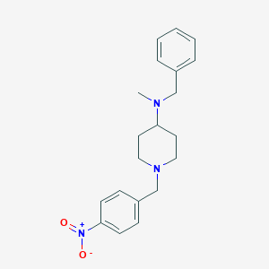 N-benzyl-N-methyl-1-(4-nitrobenzyl)-4-piperidinamine