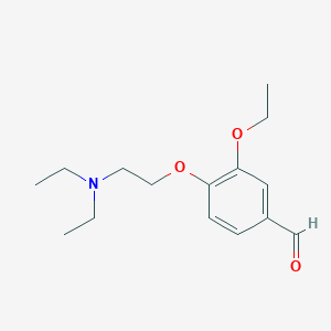 4-[2-(Diethylamino)ethoxy]-3-ethoxybenzaldehyde