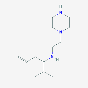 N-(1-isopropyl-3-butenyl)-N-[2-(1-piperazinyl)ethyl]amine