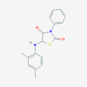 5-[(2,4-Dimethylphenyl)amino]-3-phenyl-1,3-thiazolidine-2,4-dione