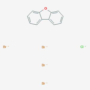 B022704 Dibenzofuran, tetrabromochloro- CAS No. 107227-51-0