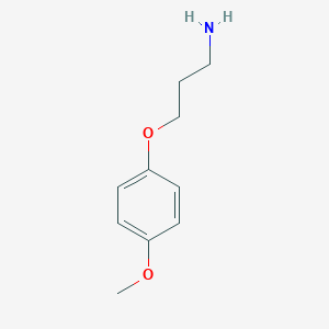 B022716 3-(4-Methoxyphenoxy)propan-1-amine CAS No. 100841-00-7
