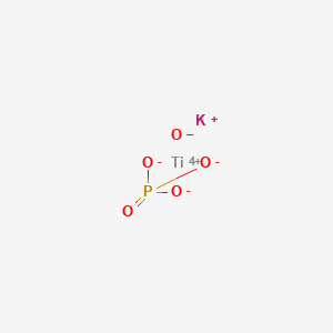 molecular formula KTiOPO4<br>KO5PTi B227171 Potassium titanium oxide phosphate (KTiO(PO4)) CAS No. 12690-20-9