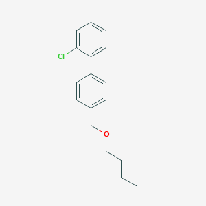 molecular formula C17H19ClO B022729 1,1'-Biphenyl, 4'-(butoxymethyl)-2-chloro- CAS No. 109523-86-6