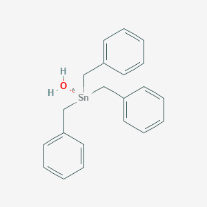 molecular formula C21H23OSn B227356 Tribenzylhydroxystannane CAS No. 15082-85-6