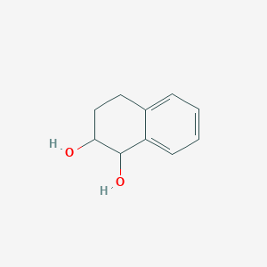 molecular formula C10H12O2 B227724 1,2-Naphthalenediol, 1,2,3,4-tetrahydro-, trans- CAS No. 14211-53-1