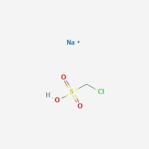 molecular formula CH3ClNaO3S+ B227728 Sodium Chloromethanesulfonate CAS No. 10352-63-3