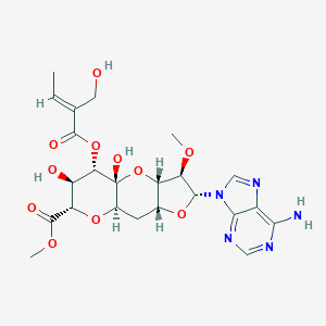 molecular formula C23H29N5O11 B022783 除草素 A CAS No. 55353-31-6