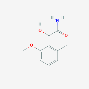 B022791 2-Hydroxy-2-(2-methoxy-6-methylphenyl)acetamide CAS No. 100948-55-8