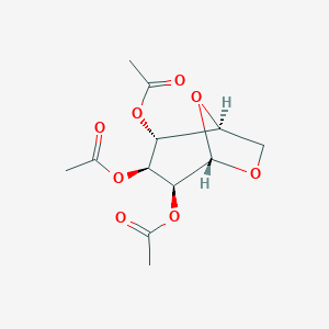B227974 2,3,4-Tri-O-acetyl-1,6-anhydromannopyranose CAS No. 13242-48-3