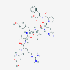 molecular formula C50H71N13O12 B227995 血管紧张素II CAS No. 11128-99-7
