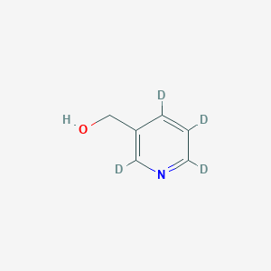molecular formula C6H7NO B022808 3-吡啶甲醇-d4 CAS No. 258854-74-9