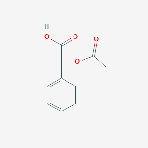 alpha-Methyl-alpha-acetyloxybenzeneacetic acid