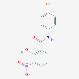 molecular formula C13H9BrN2O4 B228118 4'-Bromo-3-nitrosalicylanilide CAS No. 10515-47-6