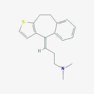 3-(9,10-Dihydro-4H-benzo(4,5)cyclohepta(1,2-b)thien-4-ylidene)-N,N-dimethyl-1-propanamine