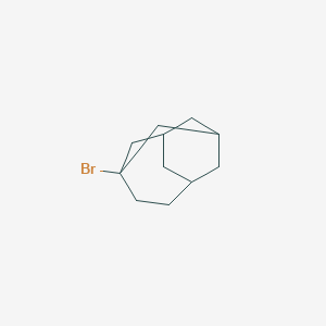 molecular formula C11H17B B228168 3-Bromotricyclo[4.3.1.13,8]undecane CAS No. 14504-84-8