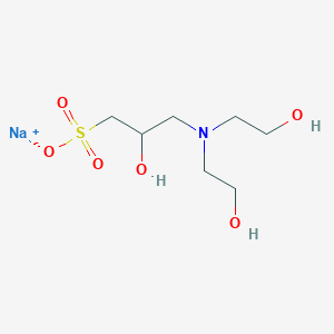 molecular formula C7H16NNaO6S B022819 DIPSO钠盐 CAS No. 102783-62-0