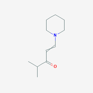 4-Methyl-1-(1-piperidinyl)-1-penten-3-one