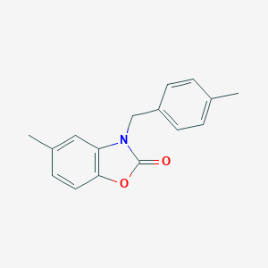 5-Methyl-3-(4-methyl-benzyl)-3H-benzooxazol-2-one