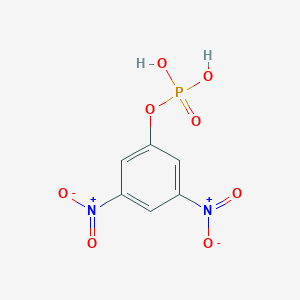 molecular formula C6H5N2O8P B228297 3,5-Dinitrophenyl phosphate CAS No. 14512-84-6