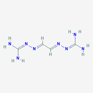 molecular formula Co3H2O9P2 B228336 Glyoxal-bis(guanylhydrazone) CAS No. 14358-42-0
