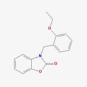 molecular formula C16H15NO3 B228378 3-(2-Ethoxy-benzyl)-3H-benzooxazol-2-one 