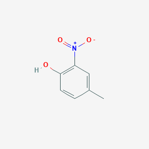 molecular formula C7H7NO3 B228403 4-甲基-2-硝基苯酚 CAS No. 12167-20-3