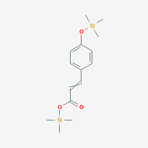 molecular formula C15H24O3Si2 B228447 4-(Trimethylsilyl)oxycinnamic acid trimethylsilyl ester CAS No. 10517-30-3