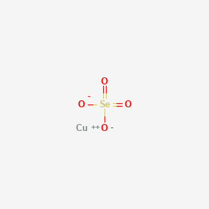 molecular formula CuH2O4Se B228449 Cupric selenate CAS No. 15123-69-0