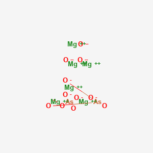 molecular formula As2Mg6O11 B228479 Arsenic acid, magnesium salt (1:6) CAS No. 12255-72-0