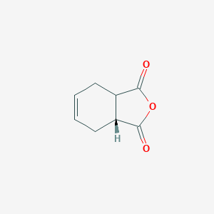 molecular formula C8H8O3 B228556 trans-4-Cyclohexene-1,2-dicarboxylic anhydride CAS No. 13149-03-6