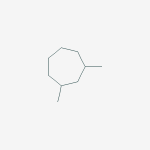 molecular formula C4H10FeNO11 B228592 cis-1,3-Dimethylcycloheptane CAS No. 13151-53-6