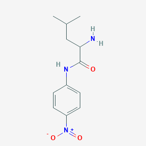 2-Amino-4-methyl-N-(4-nitrophenyl)pentanamide