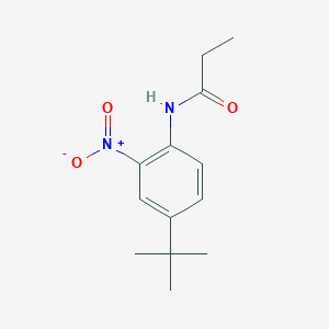 N-(4-tert-butyl-2-nitrophenyl)propanamide