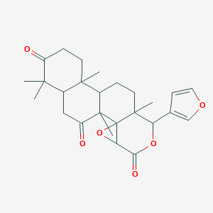 molecular formula C26H32O6 B228643 Ketodihydrogendunin CAS No. 10584-64-2