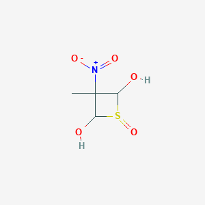 3-Methyl-3-nitro-1-oxothietane-2,4-diol