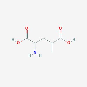 molecular formula C6H11NO4 B228694 4-Methylglutamic acid CAS No. 14561-55-8