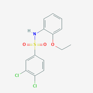 3,4-dichloro-N-(2-ethoxyphenyl)benzenesulfonamide