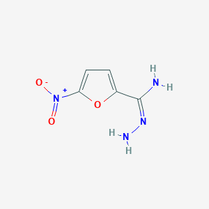 molecular formula C5H16Cl2N2 B228722 2-(5-Nitro-alpha-iminofurfuryl)hydrazine CAS No. 13295-76-6