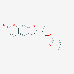 molecular formula C19H20O5 B228746 Pranchimgin CAS No. 13209-79-5