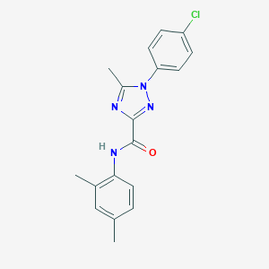 1-(4-chlorophenyl)-N-(2,4-dimethylphenyl)-5-methyl-1H-1,2,4-triazole-3-carboxamide