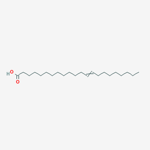 molecular formula C22H42O2 B228829 13-二十二烯酸 CAS No. 1072-39-5