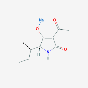 molecular formula C10H14NNaO3 B228874 Sodium tenuazonate CAS No. 1013-59-8