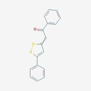 1-Phenyl-2-(5-phenyl-3H-1,2-dithiol-3-ylidene)ethanone