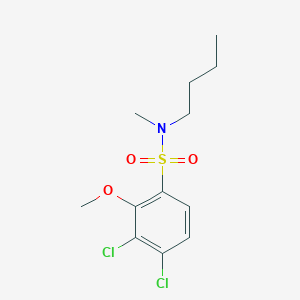 N-butyl-3,4-dichloro-2-methoxy-N-methylbenzenesulfonamide