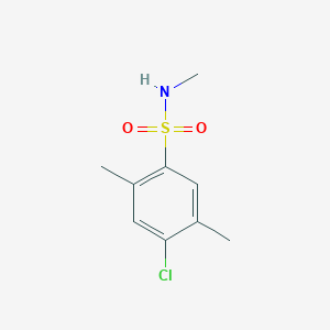 4-chloro-N,2,5-trimethylbenzenesulfonamide